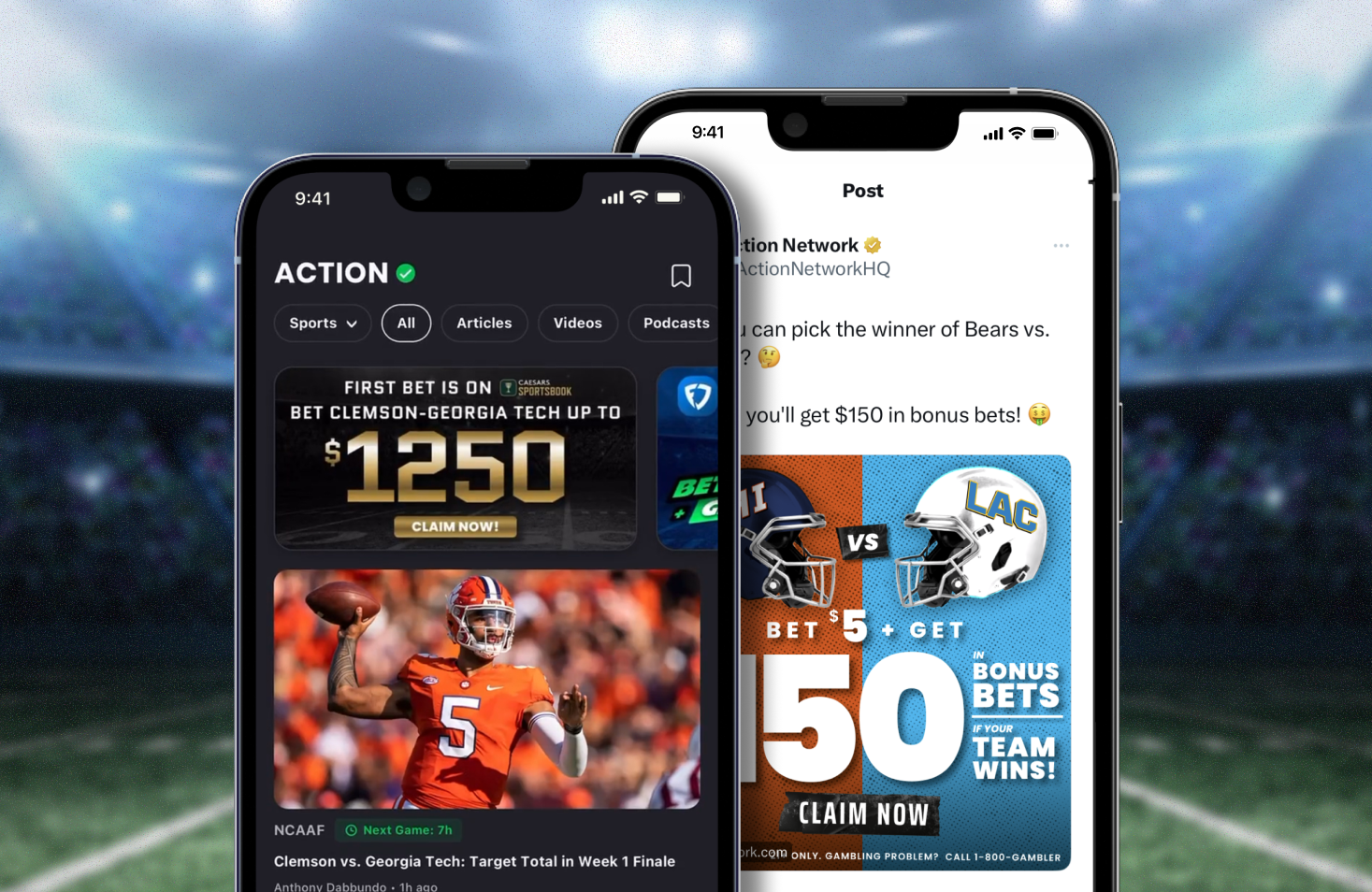The Action Network work preview artwork